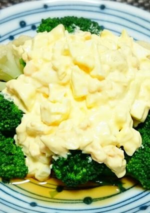 簡単！ブロッコリーのタルタルポン酢-レシピのメイン写真