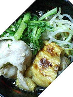 はふはふ食べる!うすあげと水菜のお鍋!-レシピのメイン写真