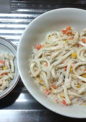 【離乳食後期～】簡単納豆クリームうどん☆-レシピのメイン写真