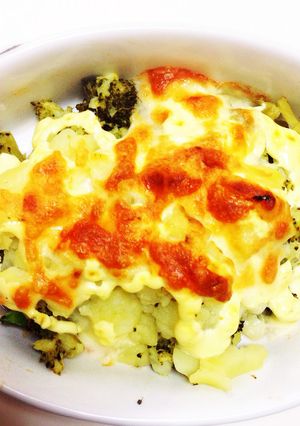 超簡単!!ブロッコリーとハムのチーズ焼き-レシピのメイン写真