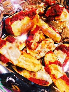 ♡簡単!ナスのトマトチーズ焼き♡-レシピのメイン写真