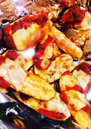 ♡簡単！ナスのトマトチーズ焼き♡-レシピのメイン写真