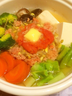 明太バター鍋-レシピのメイン写真