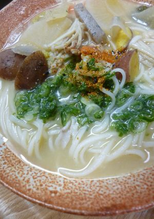 豚汁リメイク・味噌味にゅーめん-レシピのメイン写真