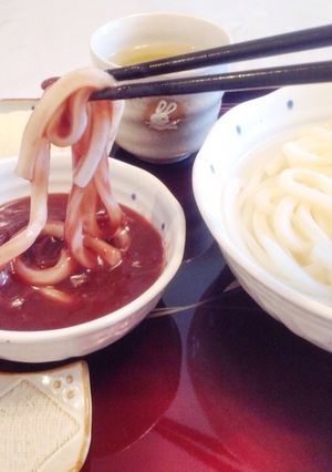 おしるこうどん-レシピのメイン写真