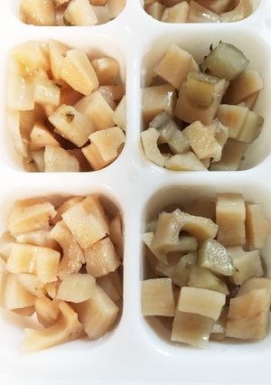 離乳食 後期前半 〜れんこんとごぼう〜-レシピのメイン写真