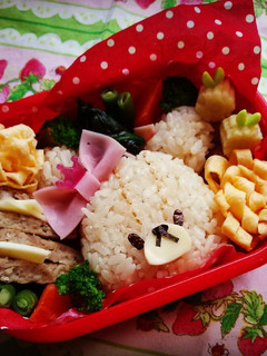 幼稚園お弁当★ジャッキー キャラ弁-レシピのメイン写真