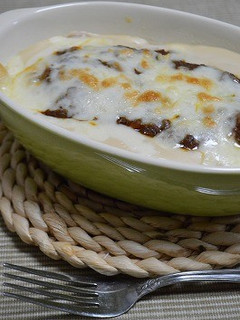 『キーマカレーグラタンうどん』-レシピのメイン写真