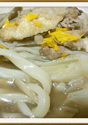 きりたんぽ風うどん-レシピのメイン写真