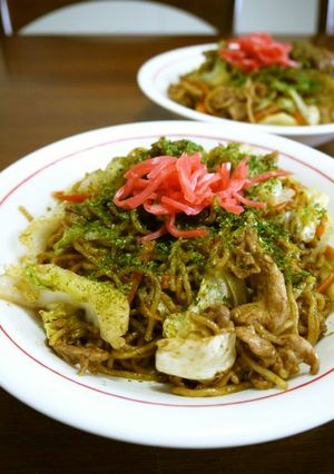 【屋台風】マルちゃん焼そば♪-レシピのメイン写真