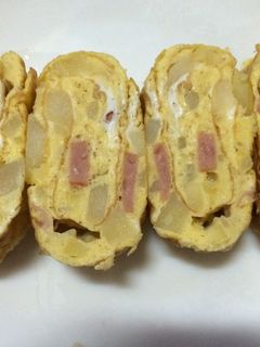 卵焼き(ウィンナー+じゃが芋)-レシピのメイン写真