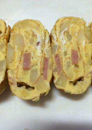 卵焼き(ウィンナー＋じゃが芋）-レシピのメイン写真