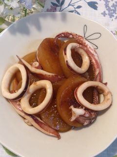 ♪大根とイカの煮物♪-レシピのメイン写真