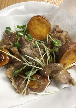 安納芋と豚肉のから揚げ-レシピのメイン写真