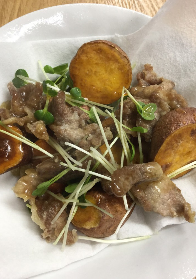 安納芋と豚肉のから揚げ-レシピのメイン写真