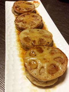 れんこんの挟み焼き-レシピのメイン写真