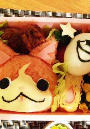 キャラ弁 妖怪ウォッチ！ジバニャン弁当-レシピのメイン写真