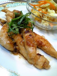 ふんわり☆ささみの照り焼き-レシピのメイン写真