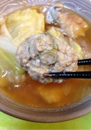 寄せ鍋などに！美味しい肉団子！-レシピのメイン写真