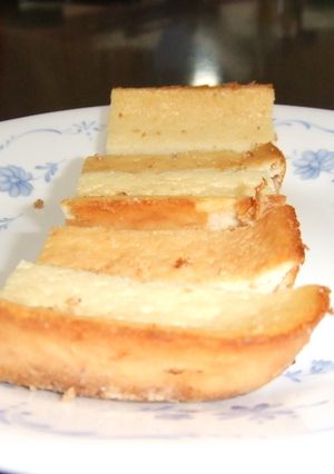 100円チーズの豆腐ベイクドチーズケーキ-レシピのメイン写真