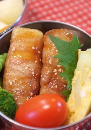 豆腐の豚肉巻き☆照り焼き味-レシピのメイン写真