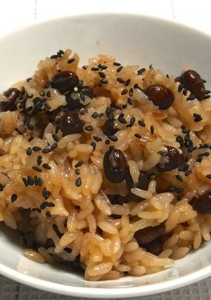赤飯（炊飯器）-レシピのメイン写真