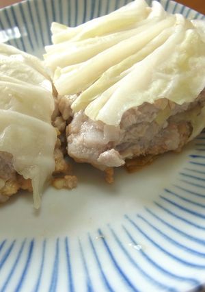 豚ひき肉とキャベツの重ね煮-レシピのメイン写真