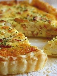 蟹ときのこのキッシュパイ-レシピのメイン写真