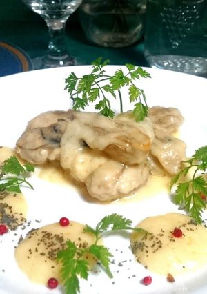 牡蠣(カキ)のレモンクリーム煮-レシピのメイン写真