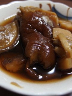 ヌメリスギタケとシイタケの醤油旨煮-レシピのメイン写真