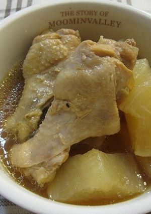 大根と手羽元の中華煮-レシピのメイン写真