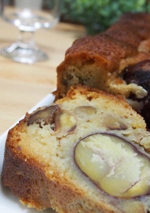 栗の渋皮煮のパウンドケーキ-レシピのメイン写真