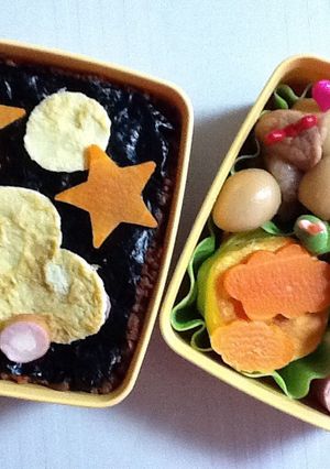 絵本から☆飛び出たみたいな☆お弁当-レシピのメイン写真