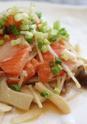 サーモンのきのこマリネ-レシピのメイン写真