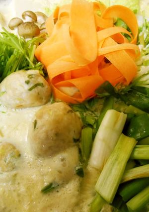 うち流☆香ばし胡麻豆乳鍋-レシピのメイン写真