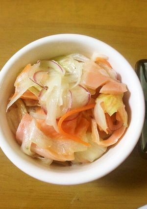 簡単☆スモークサーモンマリネ-レシピのメイン写真