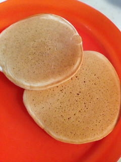 水でパンケーキ!卵 乳 大豆アレルギーに-レシピのメイン写真