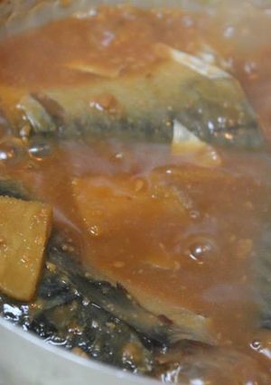 鯖の味噌煮-レシピのメイン写真