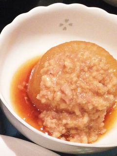 肉味噌ダレと柔らか〜いふろふき大根-レシピのメイン写真