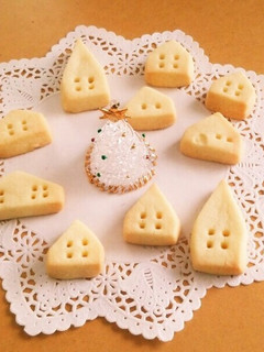 小さなおうちの 簡単ショートブレッド-レシピのメイン写真