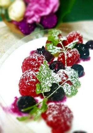 手作りクリームチーズでベリーチーズケーキ-レシピのメイン写真
