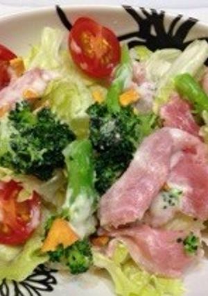 めっちゃ簡単‼︎チーザでシーザーサラダ☆-レシピのメイン写真