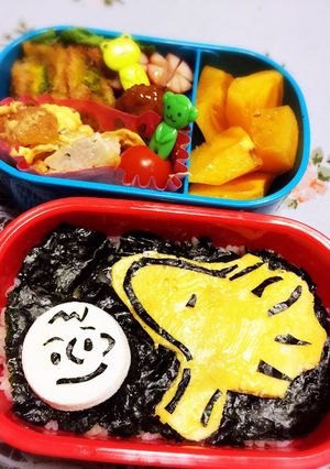 ウッドストックチャーリー☆キャラ弁-レシピのメイン写真