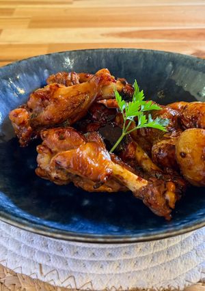 【こってりホロホロ☺︎】手羽元のうま煮-レシピのメイン写真