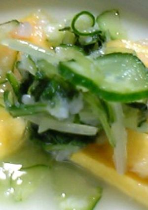 秋のフルーツで、もっと美味しく★酢の物-レシピのメイン写真