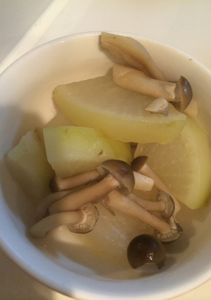 大根 しめじの鰹だし煮-レシピのメイン写真