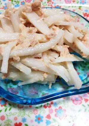 ツナと大根のサラダ(ｏ´∀｀)-レシピのメイン写真
