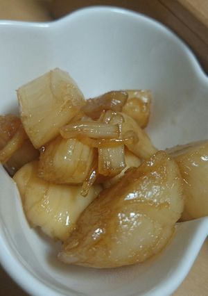 ホタテの甘辛煮-レシピのメイン写真