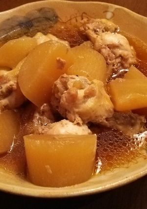 大根と手羽元の煮物-レシピのメイン写真