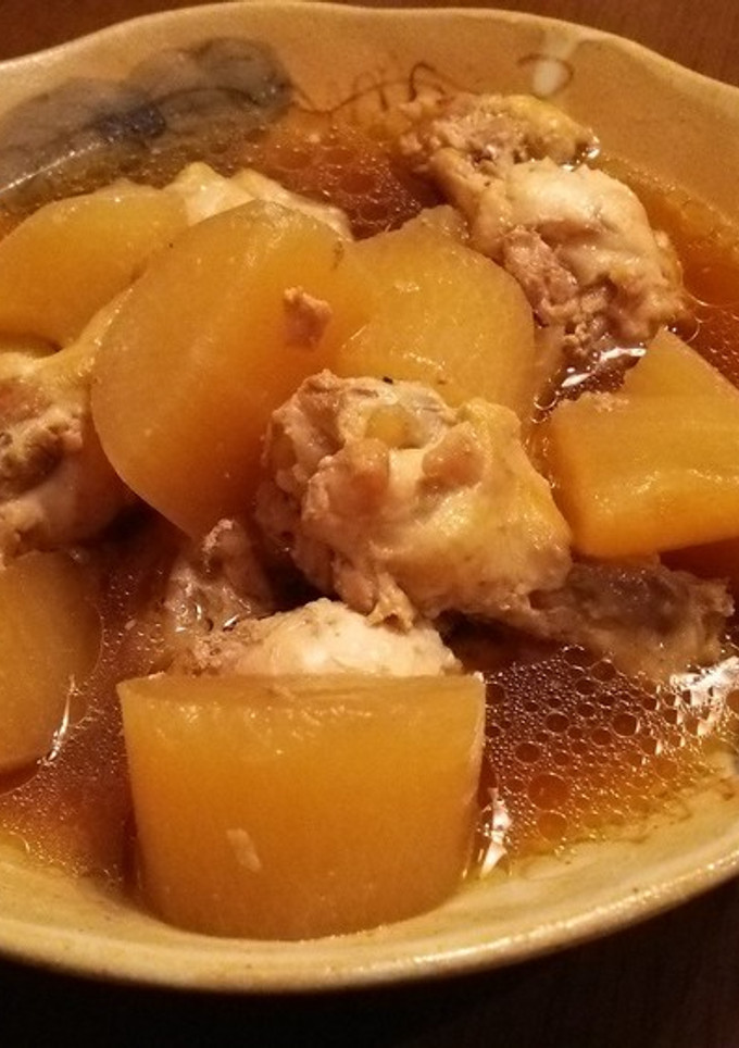 大根と手羽元の煮物-レシピのメイン写真